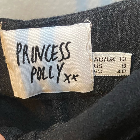 ✨Princess Polly Black Tie Pants✨ - Picture 5 of 6